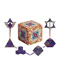 SHINETOY Magnetic Shapeshifting Cube | 3D Magic Cube Puzzle with 24 Magnets | Infinity Cube Fidget Toy Transforms into 70+ Shapes | Stress Relief Brain Teaser Best Gift for Kids & Adults