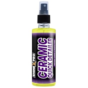 shinexpro ceramic coating for car - easy to apply car ceramic coating spray with extreme gloss amp hydrophobic paint protection - diy ceramic guard for long-lasting shine with slickness amp uv protection