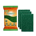 Shinezap Silver Scrub pad Pack of 3 for Dishwashing| Ideal for Fast Clean, Long Life and Tough, Oily & Deep Stain Removal| Made with Enhanced Grip & Durable|