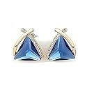 Shining Diva Fashion 18k Gold Plated Latest Crystal Earrings For Women and Girls