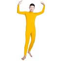 Shinningstar Boys' Men's Zentai Unitard Spandex Turtleneck Long Sleeve Dancewear Bodysuit