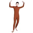 Shinningstar Boys' Men's Zentai Unitard Spandex Turtleneck Long Sleeve Dancewear Bodysuit
