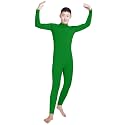 Shinningstar Boys' Men's Zentai Unitard Spandex Turtleneck Long Sleeve Dancewear Bodysuit