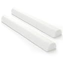 Shinnwa Bed Bumpers for Toddlers & Kids (2-Pack), Memory Foam Bed Rail for Adults, Bed Edge Safety Guard for Queen, King, Full Bed, Non-Slip Bottom, Machine Washable Cover