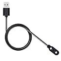 SHINOWHITE W-26 USB Fast Charger Magnetic Charging Cable Adapter for Boat Storm, Boat Watch Xtend & W26 W26+ W26m W55+ All 2 Pin Smartwatch only