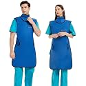 SHINRAY 0.5mmpb Lead Apron for xray with Thyroid Shield Collar,Lead Vest,Muti Size,Dental xray Apron,CE Certification,Lead Gown