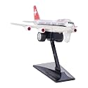 Shinsei Dx Jumbo 747 Airplane Maintenance Free Pullback Spring Action Race Toy Gift for Boys 3+ Years. Strong ABS Plastic, NO Sharp Edges, BIS Certified. Pack of 1, Color White
