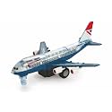 Shinsei Dx Jumbo 747 Airplane Maintenance Free Pullback Spring Action Race Toy Gift for Boys 3+ Years. Strong ABS Plastic, NO Sharp Edges, BIS Certified. Pack of 1, Color Blue