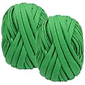 Shintop 2 Packs Garden Twine, Soft Green Plant Ties for Tomato (196ft)
