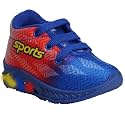 BUNNIES Shiny_3 Blue Colour Kids Lighting Shoes