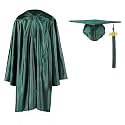 Shiny Kindergarten Graduation Cap and Gown Set