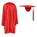 Shiny Kindergarten Graduation Cap and Gown Set