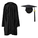 Shiny Kindergarten Graduation Cap and Gown Set