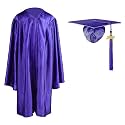 Shiny Kindergarten Graduation Cap and Gown Set