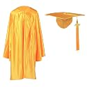 Shiny Kindergarten Graduation Cap and Gown Set