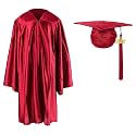 Shiny Kindergarten Graduation Cap and Gown Set