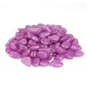 Shiny Stone 100pcs Glow in The Dark Aquarium Pebbles, Purple
