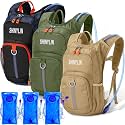 Shinylin 3 Pcs Kids Hydration Backpack with 1.5 L Water Bladder Hydration Water Backpack Lightweight Insulated Pack for Boy Girl Biking Climbing Running Hiking