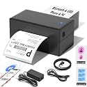 Shipping Label Printer, Wireless 4x6 Label Printer for Shipping Packages & Small Business, Compatible with iPhone & Android, Windows & Mac, Bluetooth &USB Widely Used for Amazon, Shopify, USPS