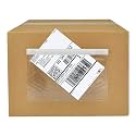 Shipping Label Sleeves 200Pcs, 7.5x5.5 Inches - Packing Slip Envelope Pouches with Self-Adhesive Peel & Seal - Clear Plastic & Waterproof Envelopes Ideal for Invoices & Packaging