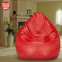 SHIRA 24 4XL Tear Drop Bean Bag Cover  (Without Beans)