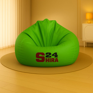 shira 24 5xl tear drop bean bag cover  without beans green