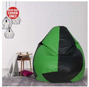 SHIRA 24 Jumbo Tear Drop Bean Bag Cover  (Without Beans)