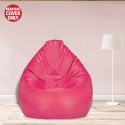 SHIRA 24 Jumbo Tear Drop Bean Bag Cover  (Without Beans)