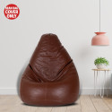 SHIRA 24 Jumbo Tear Drop Bean Bag Cover  (Without Beans)