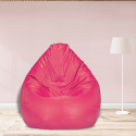 SHIRA 24 Large (Filled ) Teardrop Bean Bag  With Bean Filling (Pink)