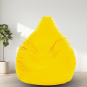 SHIRA 24 Large (Filled ) Teardrop Bean Bag  With Bean Filling (Yellow)