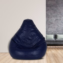 SHIRA 24 Large (Filled ) Teardrop Bean Bag  With Bean Filling (Blue)