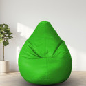 SHIRA 24 XXL (Filled ) Teardrop Bean Bag  With Bean Filling (Green)