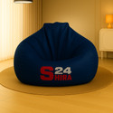SHIRA 24 XXXL Tear Drop Bean Bag Cover  (Without Beans)