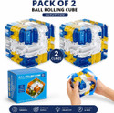 shirly 3D Ball Rolling Maze Cube Puzzle