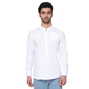 SHIRT THEORY Solid Cotton Full Sleeves Casual