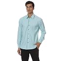 SHIRT THEORY Solid Cotton Full Sleeves Casual