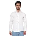 SHIRT THEORY White Solid Cotton Full Sleeves