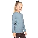 Shirts for Girls Long Sleeve Crew Neck Top, Hoodie or 3/4 Sleeve Soft Stretch Kids Lightweight Size 2-16