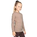 Shirts for Girls Long Sleeve Crew Neck Top, Hoodie or 3/4 Sleeve Soft Stretch Kids Lightweight Size 2-16