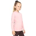 Shirts for Girls Long Sleeve Crew Neck Top, Hoodie or 3/4 Sleeve Soft Stretch Kids Lightweight Size 2-16