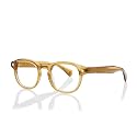 Shisen Fox KITSUNE 2.0 Only Frame With Demo Lens | Oval Classic Eye Frames for Men &amp; Women | Stylish Full Rim Specs Frame for Men | Premium Acetate Spectacles Unisex Fit