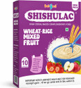SHISHULAC Wheat Rice Mixed Fruit Baby Cereal