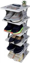 Shiv 6 Layer Foldable Shoe Rack Cabinet