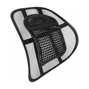 shiv enterprize acupressure back rest lumber support for car  chair seat support back  lumbar support
