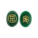 Zibu Coin Green Aventurine for Financial Growth and Abundance, Attract Money, Good Luck, Fortune, Reiki Healing