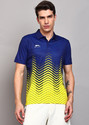 Shiv Naresh Men Printed Polo Neck Polyester