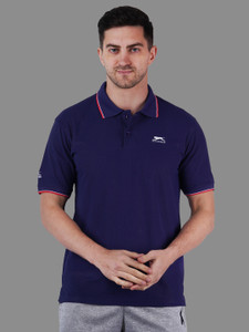 Shiv Naresh Self Design Men Polo Neck