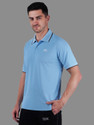 Shiv Naresh Self Design Men Polo Neck