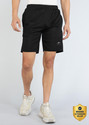 Shiv Naresh Solid Men Black Sports Shorts